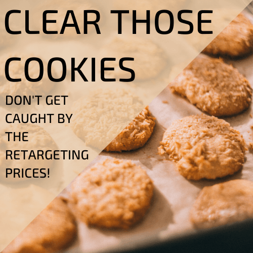 clear cookies